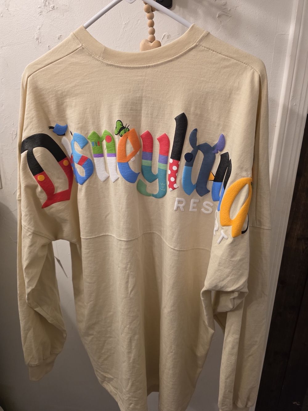 Disneyland Character Letter Spirit Jersey